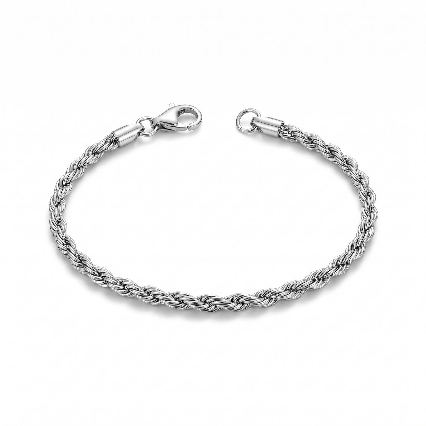 Wave Bracelet Silver — product shot