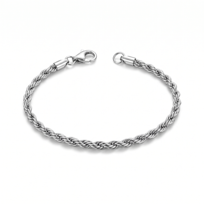 Wave Bracelet Silver — product shot
