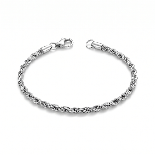 Wave Bracelet Silver — product shot