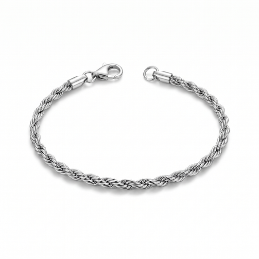Wave Bracelet Silver — product shot