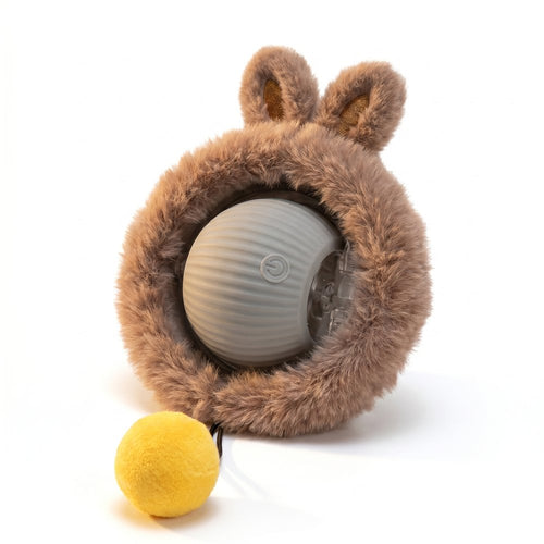 Rolling Ball Fur — Grey