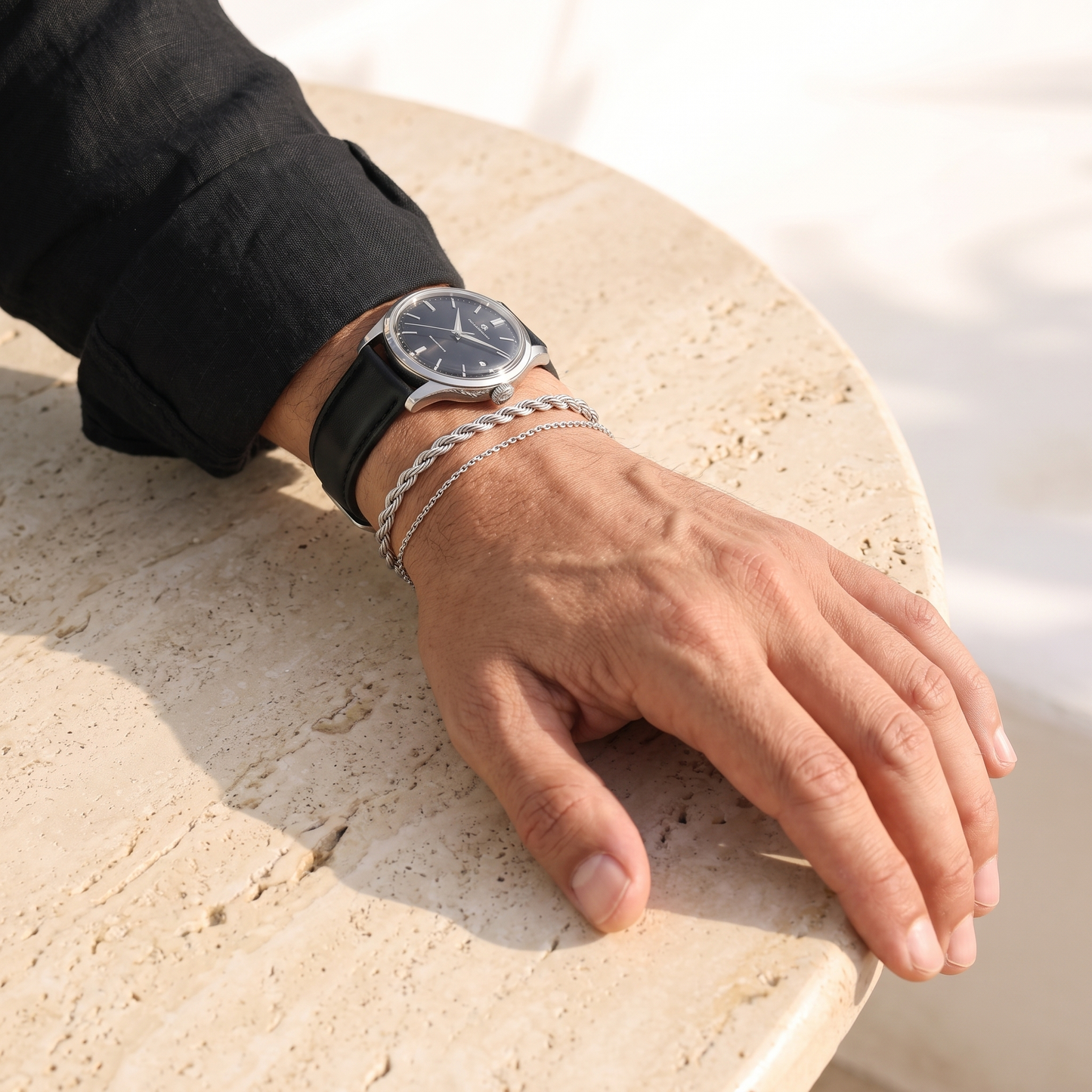Wave Bracelet Silver