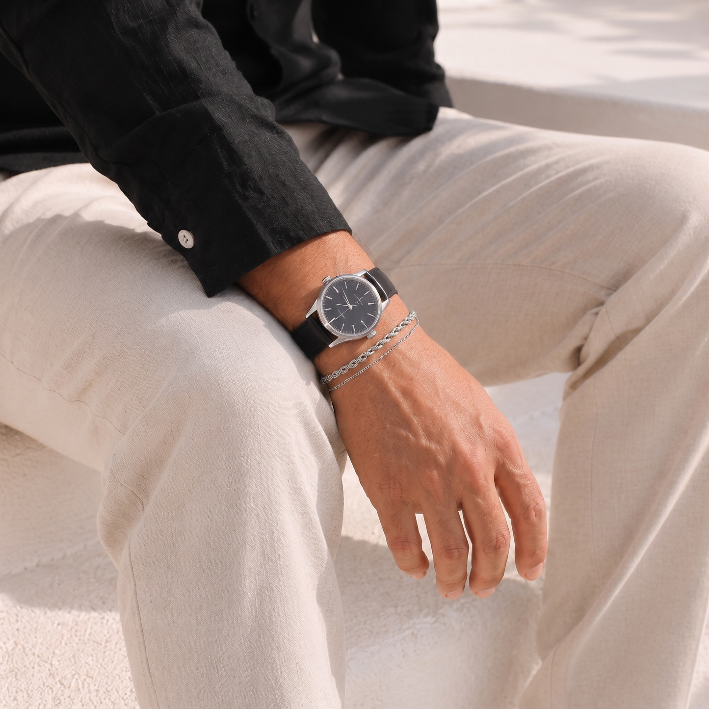Wave Bracelet Silver