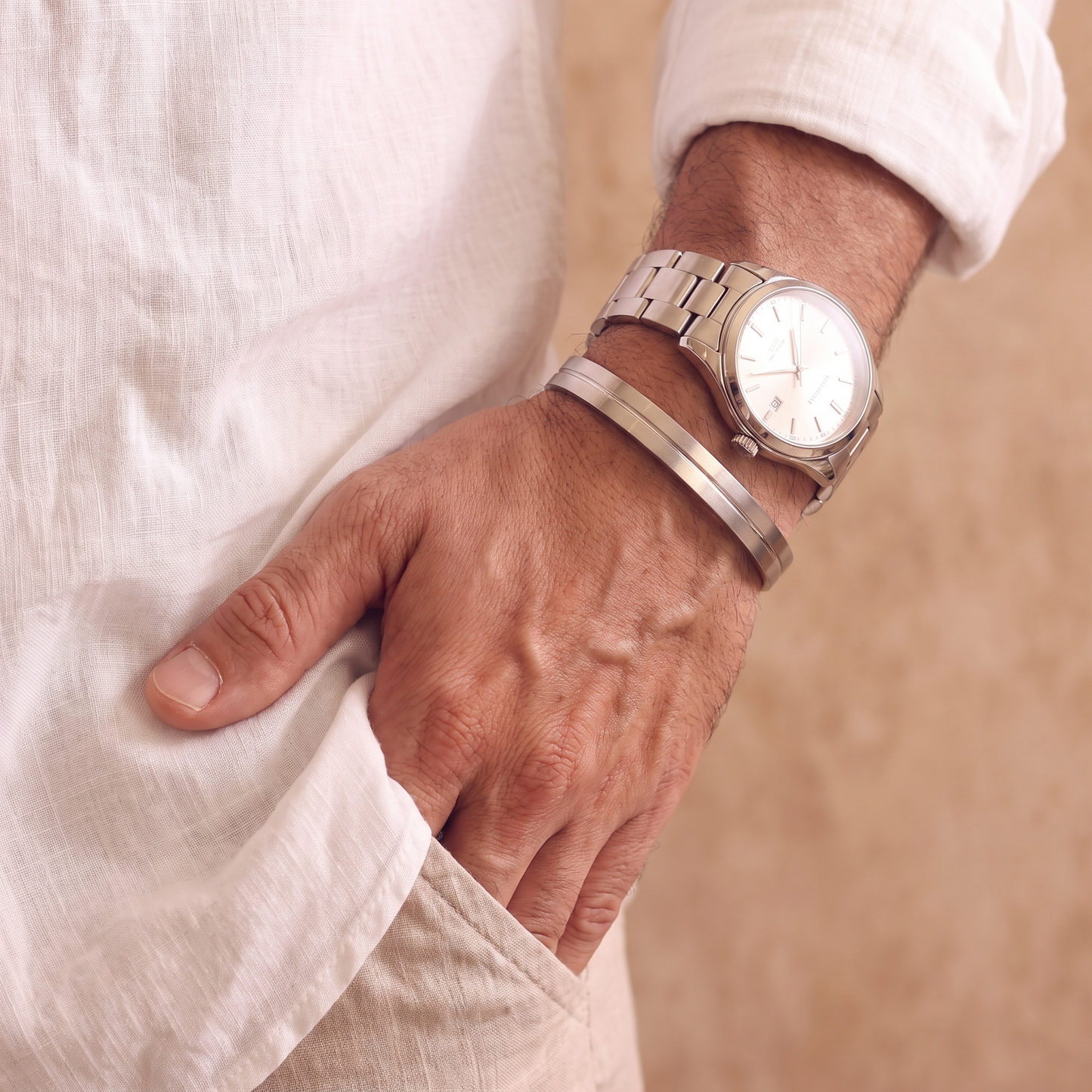 Atlas Bracelet Silver