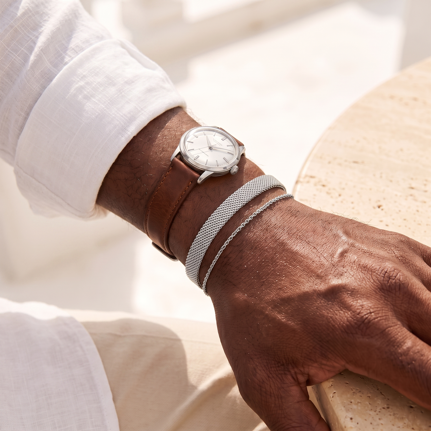 Octane Bracelet Silver