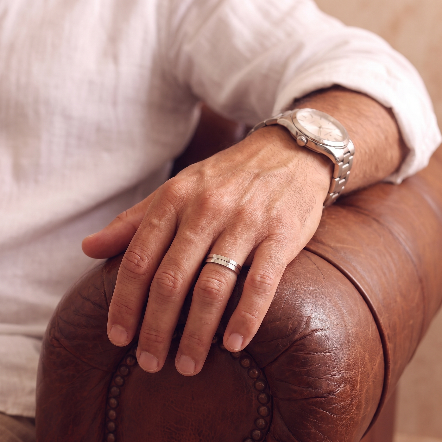 Atlas Ring Silver