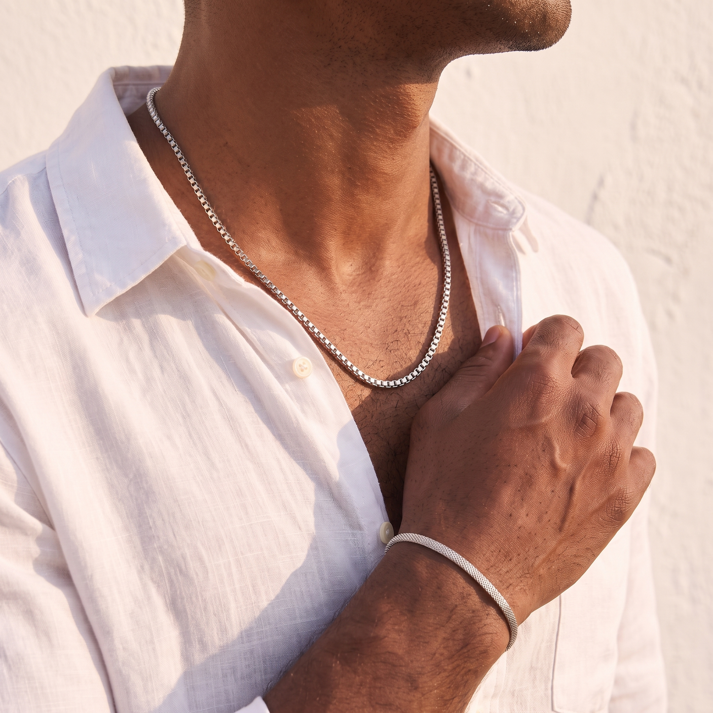 Nexus Necklace Silver