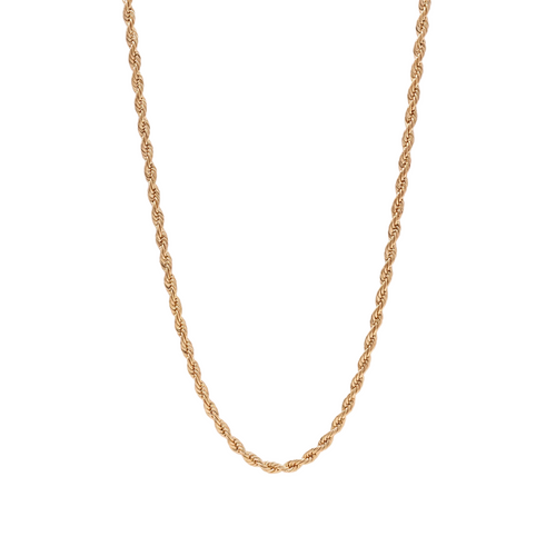 Wave Necklace Gold