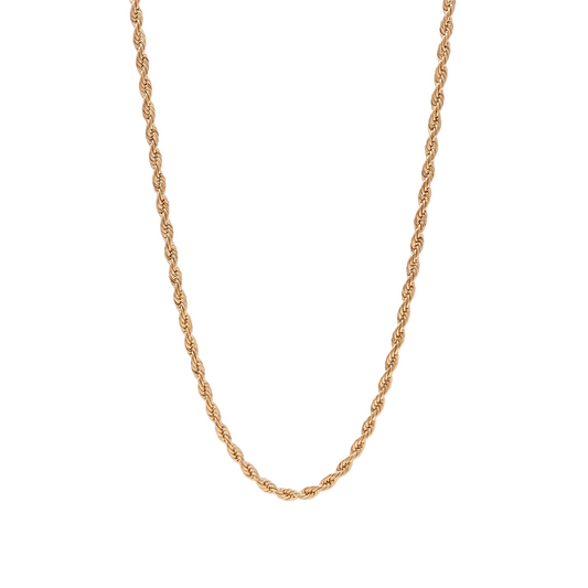 Wave Necklace Gold